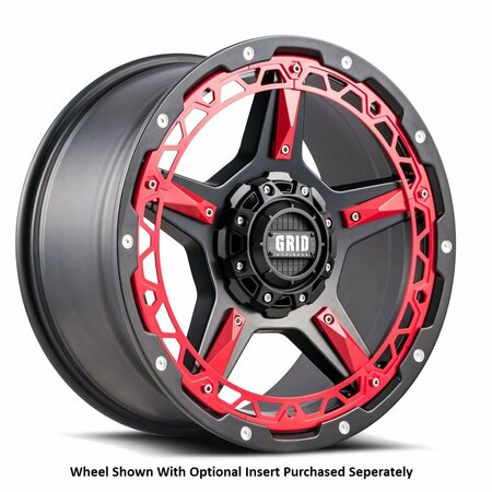 GRID WHEELS 18 Diameter x 9 Width 6 x 135 Millimeter 6 x 531 6 x 1397 Millimeter GD0418090237B0008